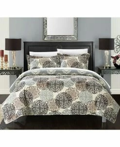 Chic Home Kelsie 3 Piece Queen Quilt Set