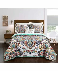 Chic Home Agit 3 Piece Twin Quilt Set