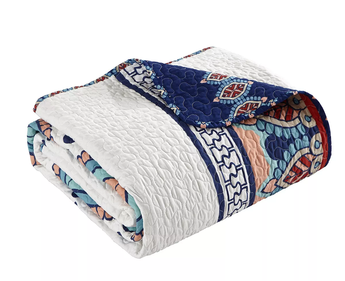Chic Home Ypress 4 Piece Queen Quilt Set - Image 6