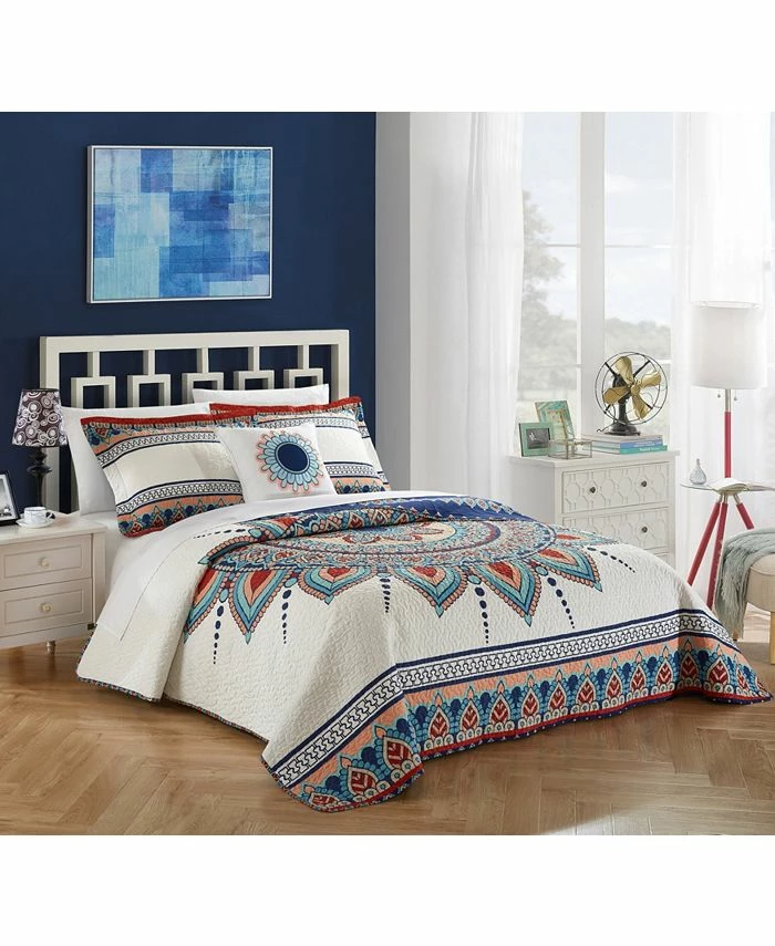 Chic Home Ypress 4 Piece Queen Quilt Set