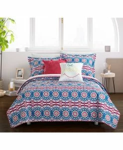 Chic Home Tristan 4 Piece Twin Quilt Set