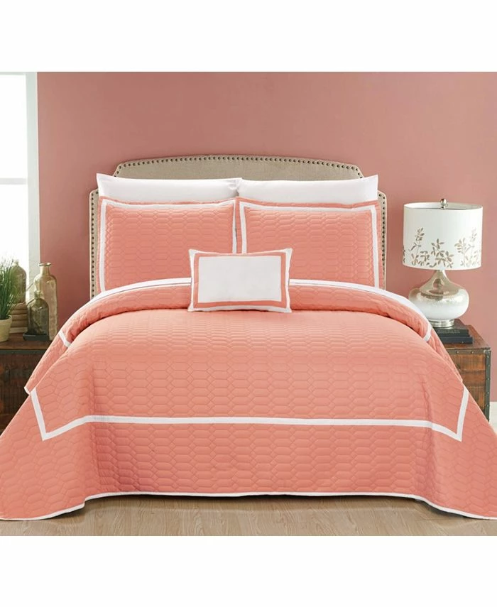 Chic Home Mesa 8 Piece King Quilt Set
