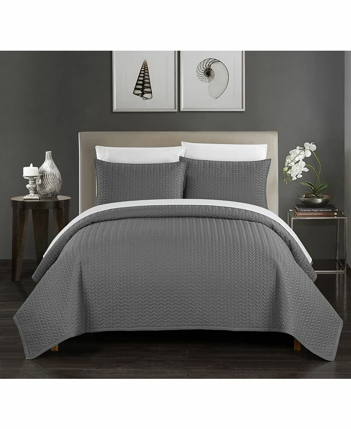 Chic Home Weaverland 2 Piece Twin Quilt Set