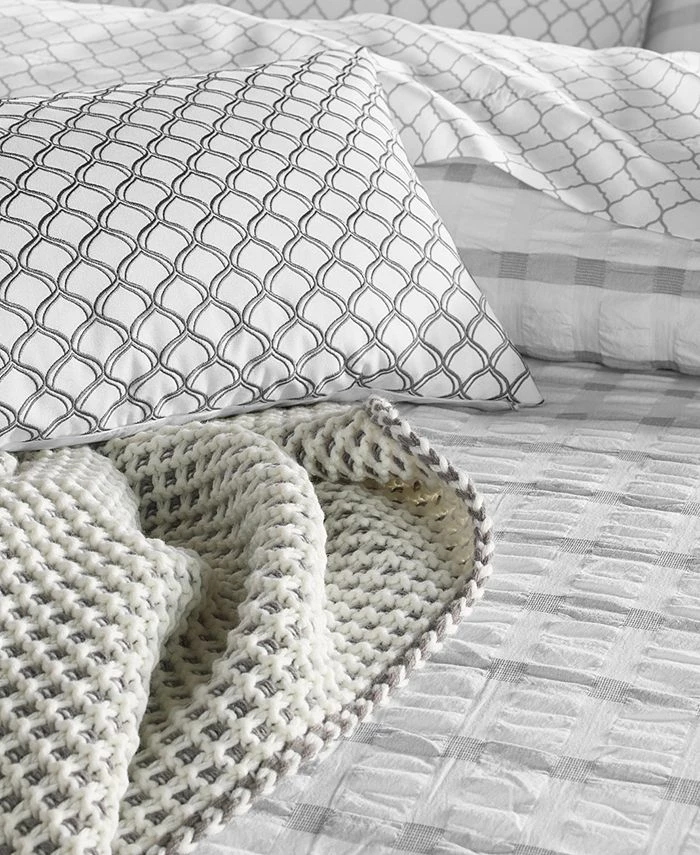 Charter Club Seersucker 3-Pc. Duvet Cover Set, King, Created For Macy's - Image 4