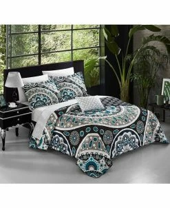 Chic Home Lucena 8 Pc King Quilt Set