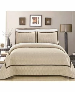 Chic Home Birmingham 7 Pc Queen Quilt Set