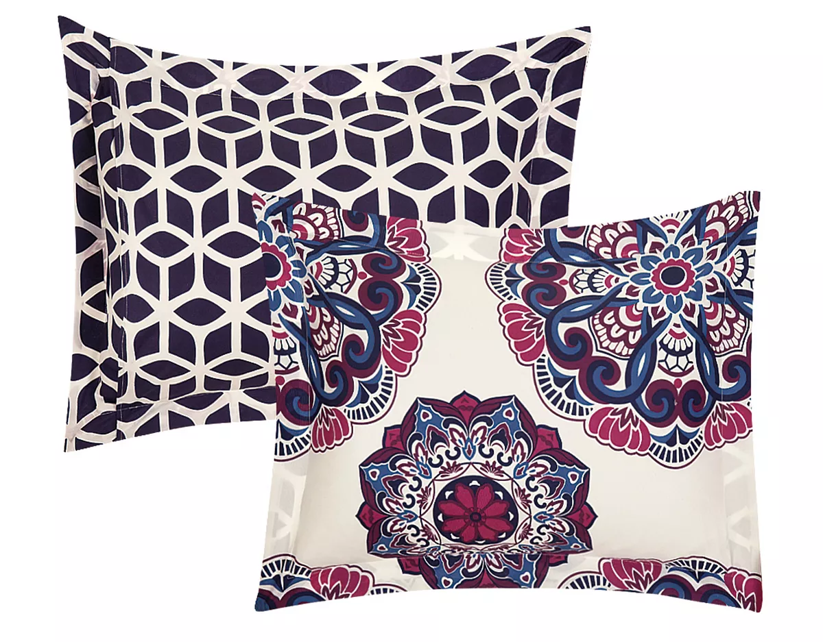 Chic Home Ibiza 7 Piece King Bed In A Bag Duvet Set - Image 5