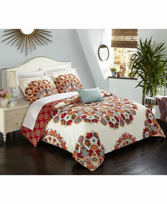 Chic Home Maxim 8 Pc Queen Duvet Set