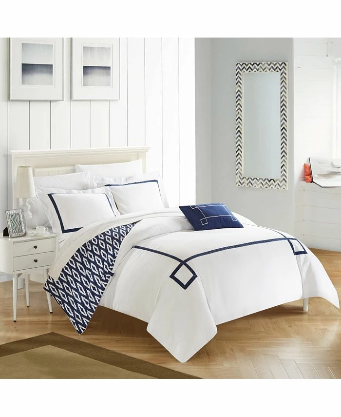 Chic Home Kendall 4 Pc Queen Duvet Cover Set