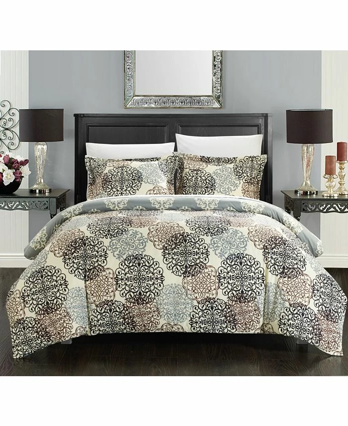 Chic Home Jerome 3 Pc Queen Duvet Cover Set