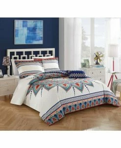 Chic Home Weston 4 Pc Queen Duvet Cover Set