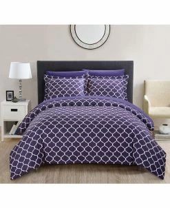 Chic Home Brooklyn 3 Pc Queen Duvet Cover Set