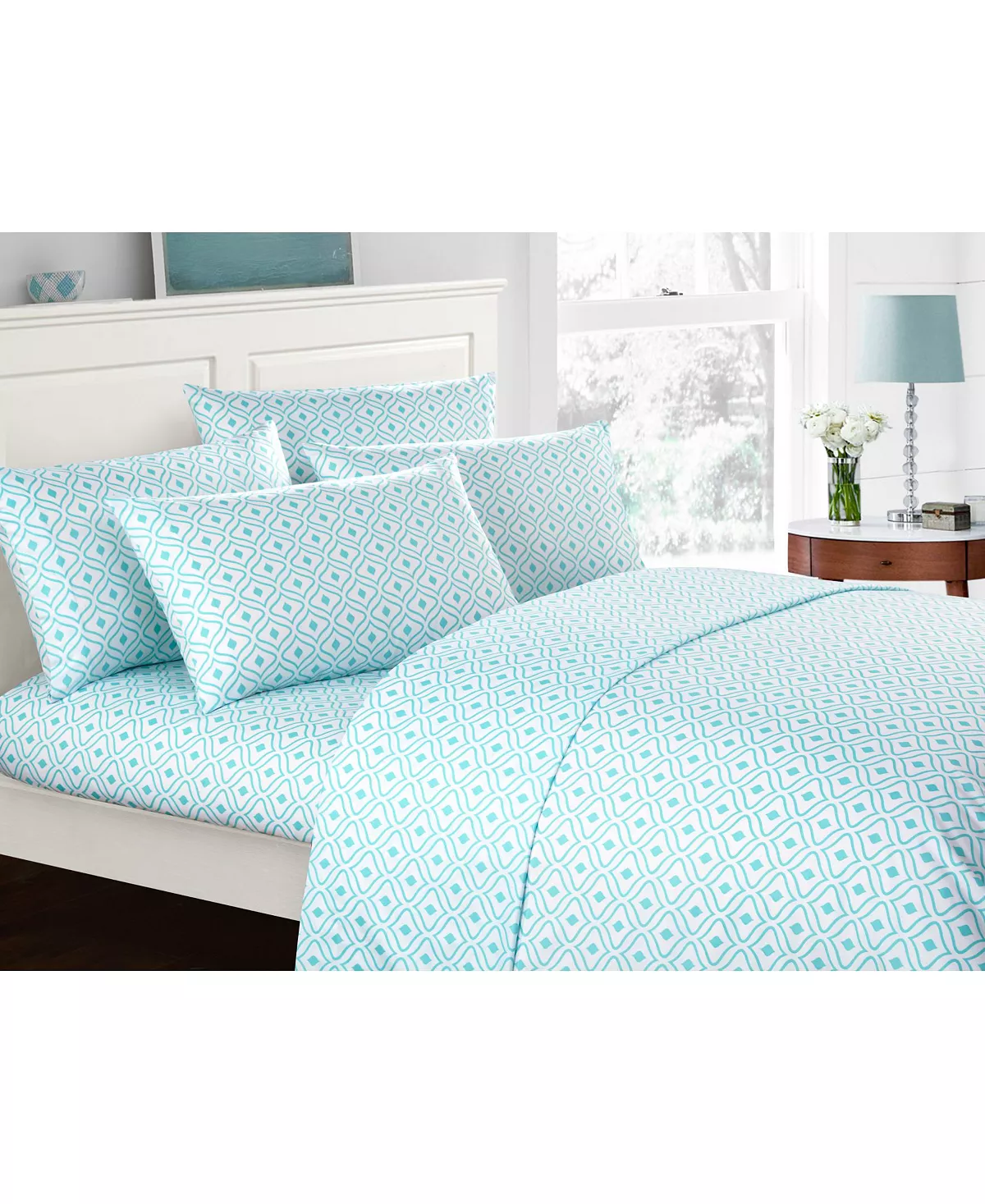 Chic Home Ayala 4-Pc Twin Sheet Set - Image 4