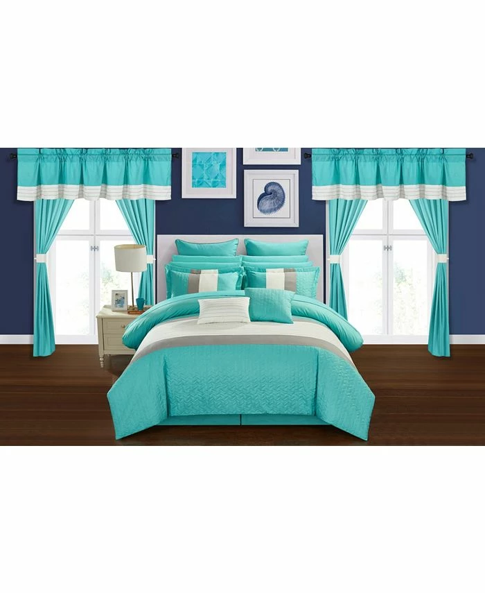 Chic Home Vixen 24-Pc Queen Comforter Set