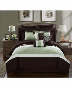 Chic Home Pisa 16-Pc Queen Comforter Set