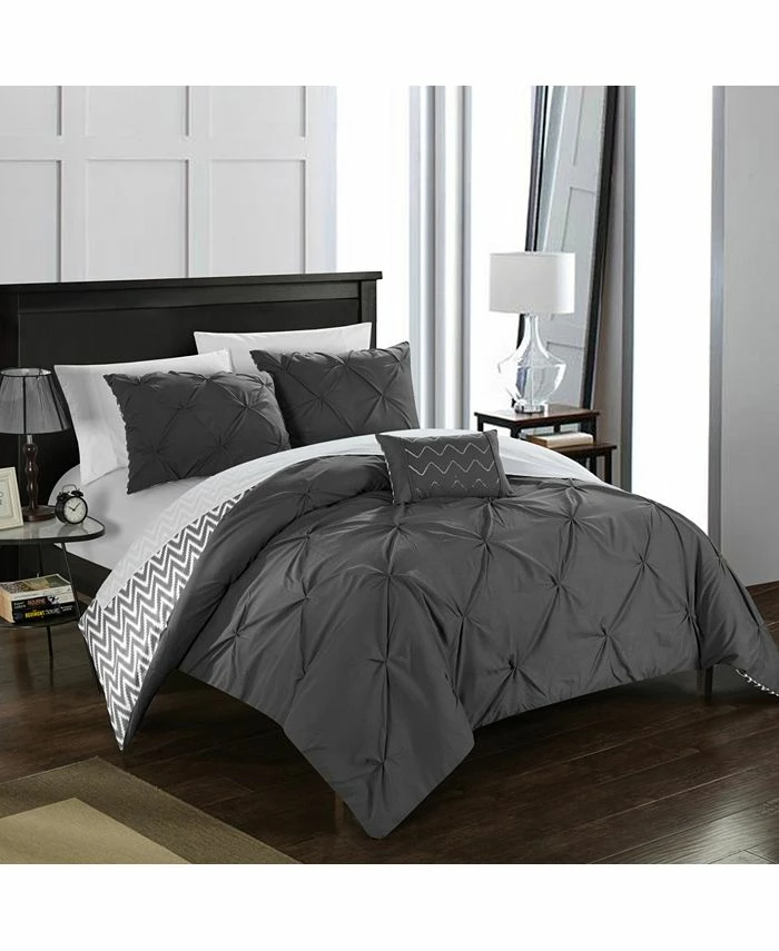 Chic Home Jacky 4-Pc Full/Queen Comforter Set