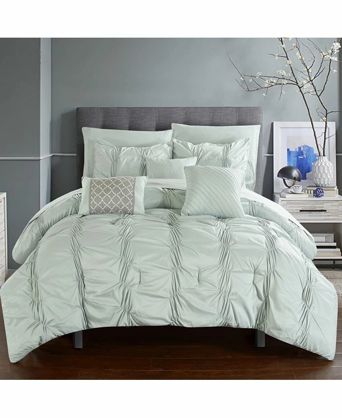 Chic Home Tori 10-Pc Queen Comforter Set