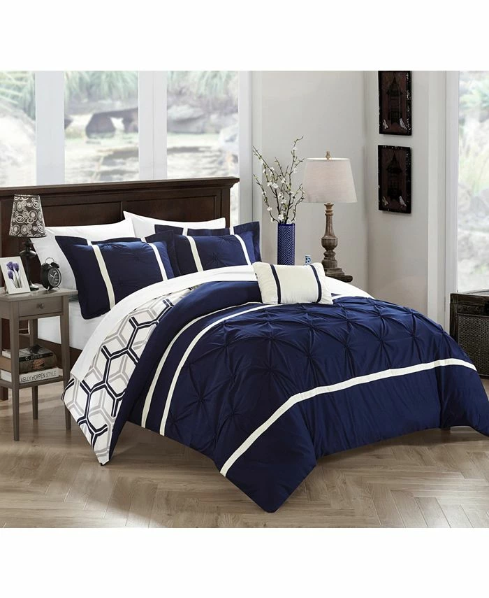 Chic Home Marcia 3-Pc Twin Comforter Set