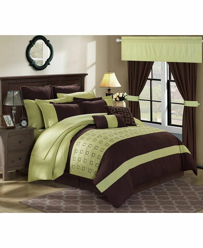 Chic Home Lorde 24-Pc Queen Comforter Set