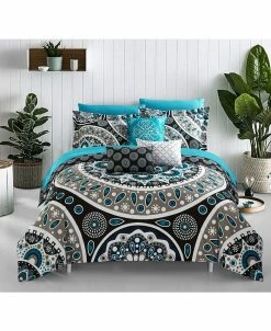 Chic Home Mornington 10-Pc Queen Comforter Set