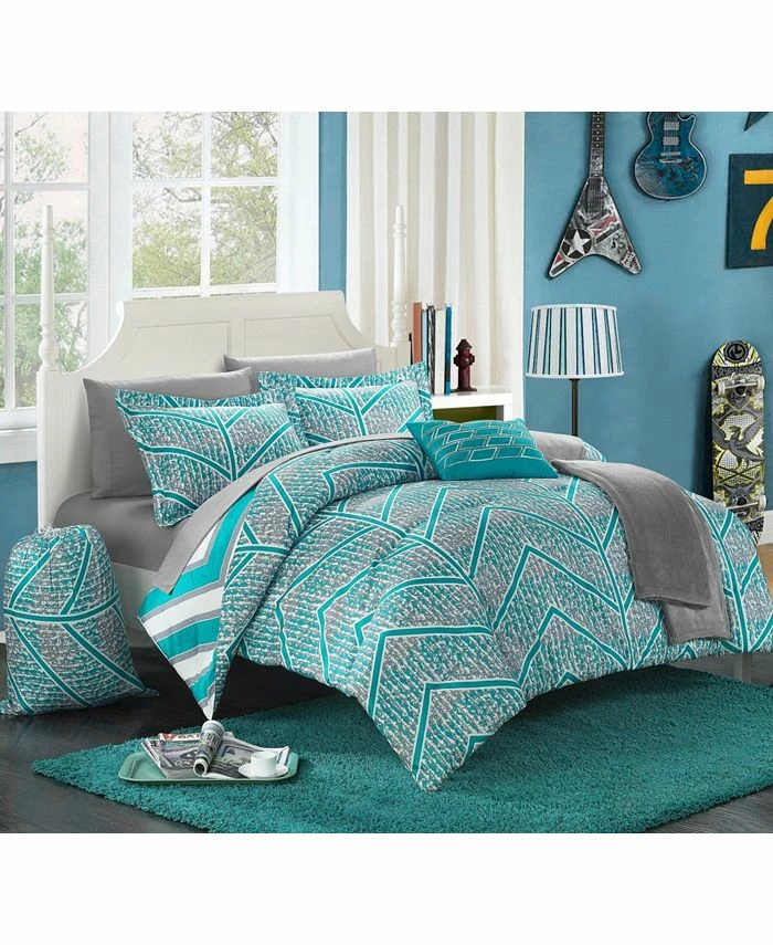 Chic Home Laredo 8-Pc Twin X-Long Comforter Set