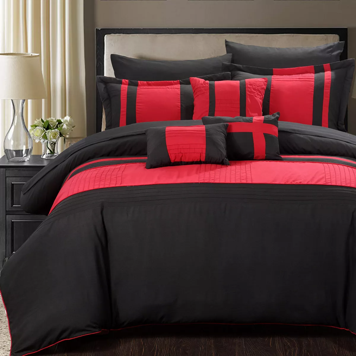 Chic Home Fiesta New 10-Pc Queen Non Kit Comforter - Image 3