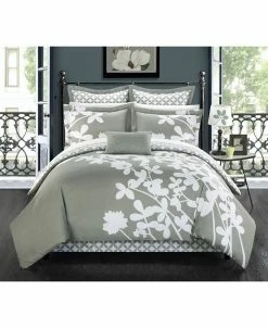 Chic Home Iris 7-Pc Queen Comforter Set