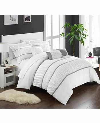 Chic Home Ryl 10-Pc Queen Comforter Set - Image 8