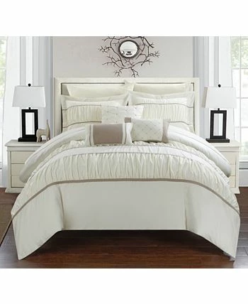 Chic Home Ryl 10-Pc Queen Comforter Set - Image 7