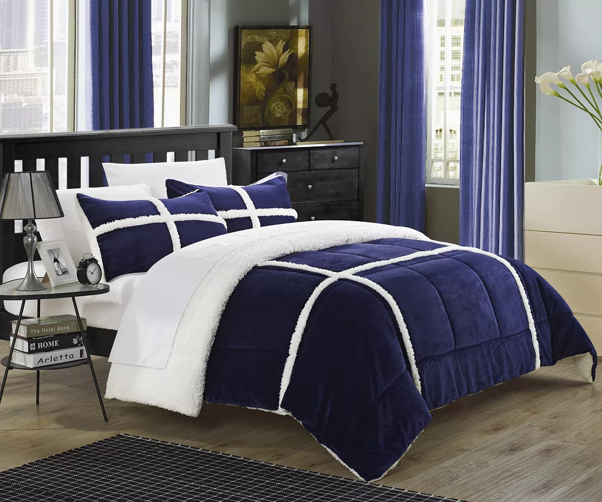 Chic Home Loe 2-Pc Twin X-Long Comforter Set - Image 2