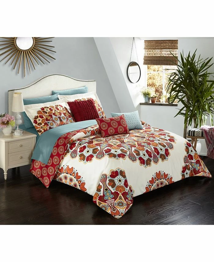 Chic Home Aberdeen 10-Pc King Comforter Set