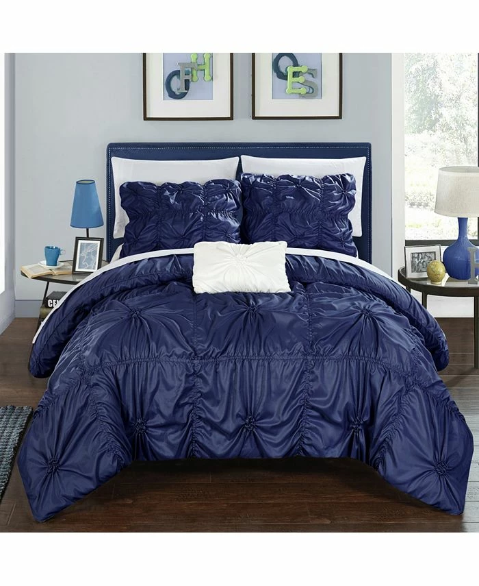 Chic Home Amilton 8 Pc Queen Duvet Set