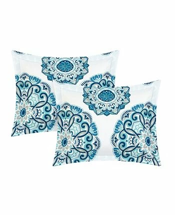 Chic Home Ibiza 7 Piece King Bed In A Bag Duvet Set - Image 3