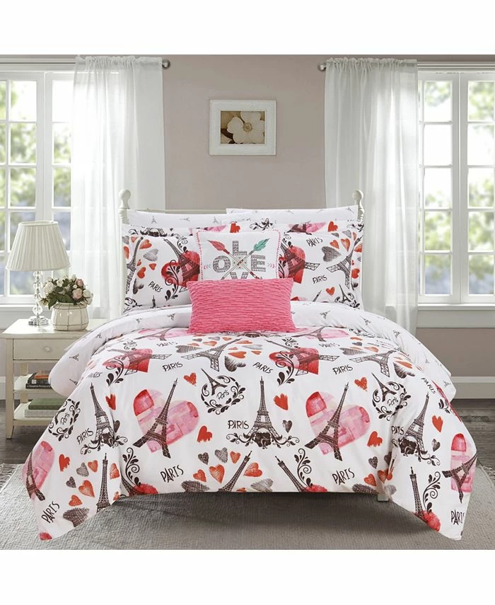 Chic Home Le Marias 9 Piece Full Bed In A Bag Comforter Set