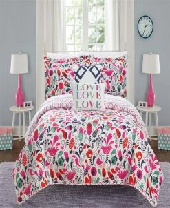 Chic Home Meritt 5 Piece Full Quilt Set