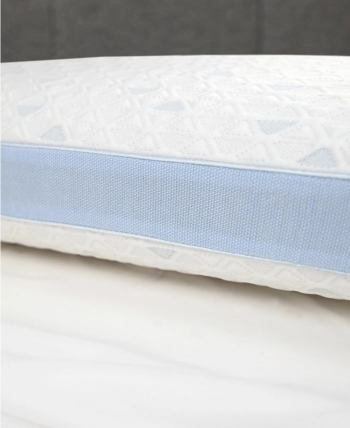SensorGel Cold Touch Gusseted Gel-Infused Memory Foam Pillow - Oversized - Image 4