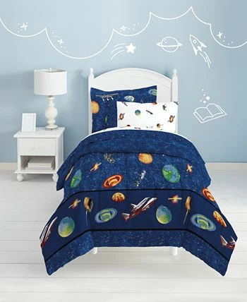 Dream Factory Outer Space Twin Comforter Set - Image 2