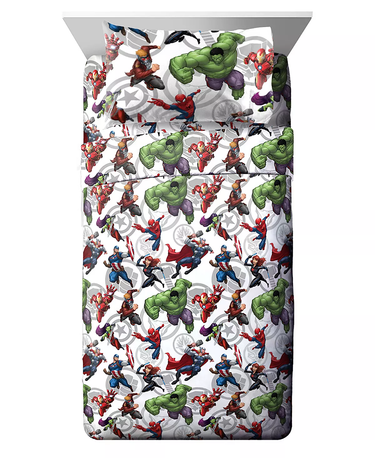 Disney Marvel Avengers Marvel Team Full 5-Pc. Comforter Set - Image 8