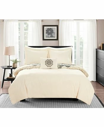 Chic Home Mindy 6 Piece Twin Bed In A Bag Duvet Set - Image 2