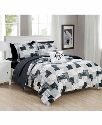 Chic Home Millennia 8 Piece King Bed In A Bag Comforter Set - Image 2