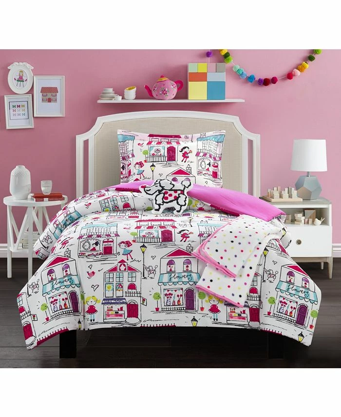 Chic Home Kid's City 5 Piece Full Comforter Set