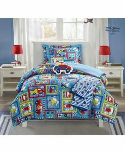 Chic Home Race Car 5 Piece Full Comforter Set