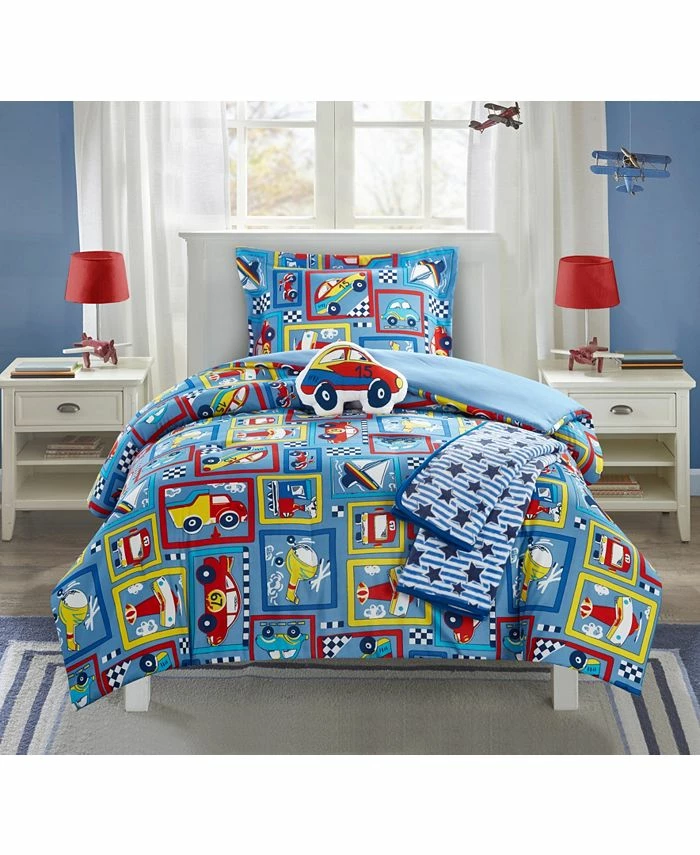 Chic Home Race Car 5 Piece Full Comforter Set