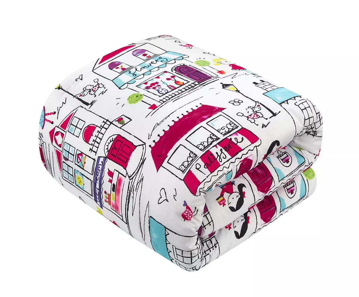 Chic Home Kid's City 5 Piece Full Comforter Set - Image 5