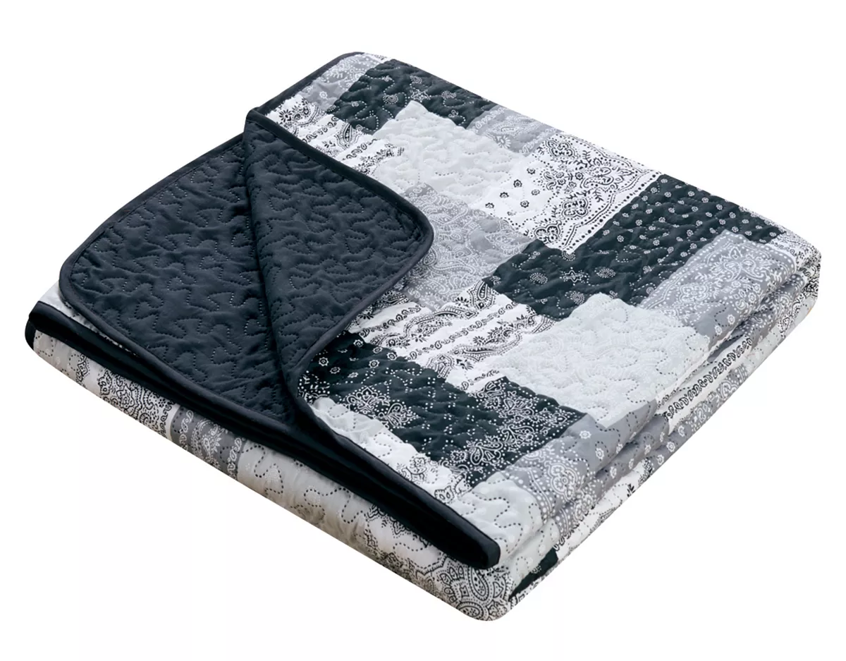 Chic Home Eliana 8 Piece Queen Bed In A Bag Quilt Set - Image 9