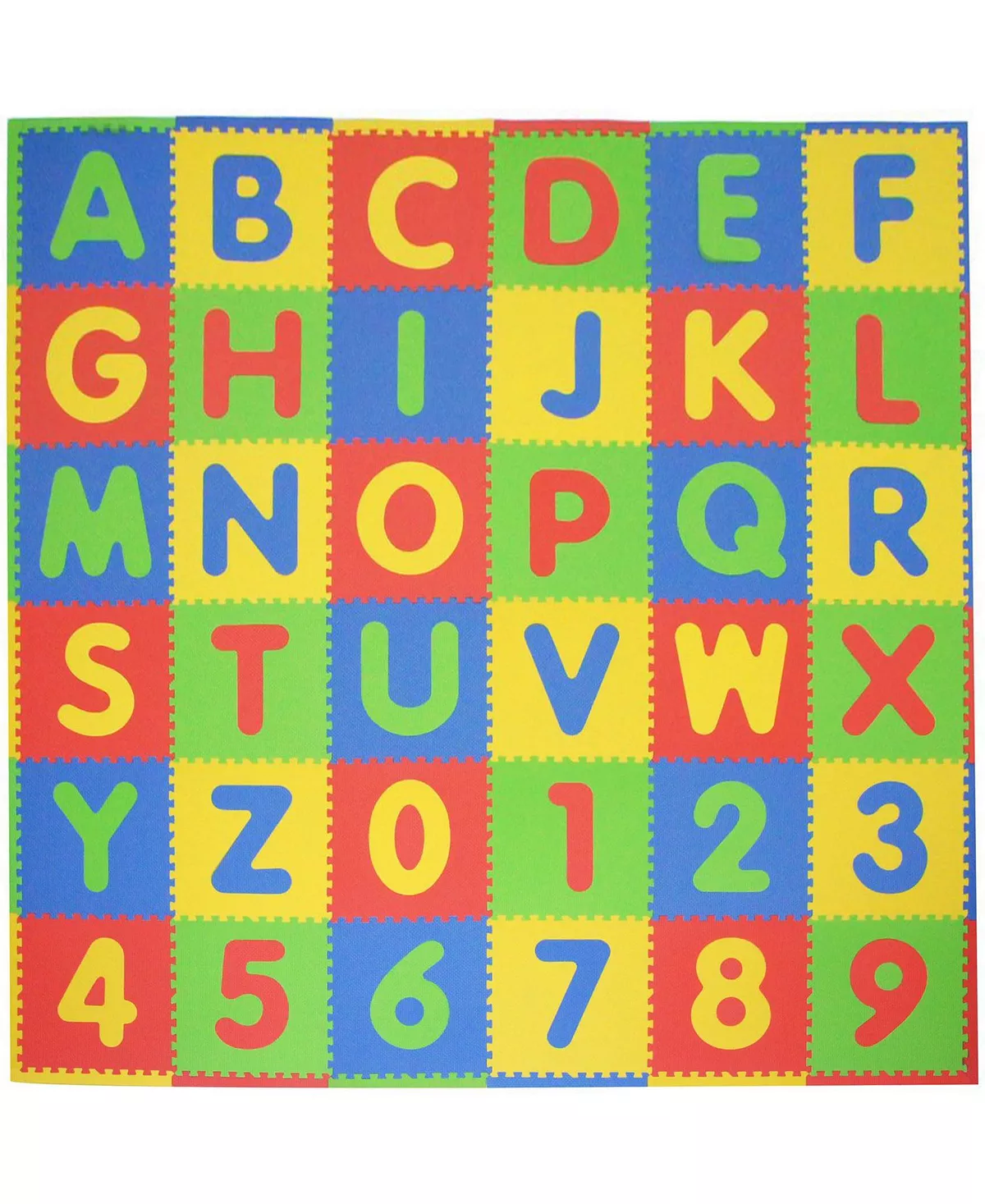 Tadpoles 36 Piece Foam Play Mat Set