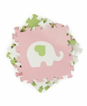 Tadpoles 16 Piece Foam Play Mat Set, Teddy And Friends - Image 2