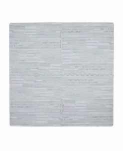 Tadpoles Xl 4 Pieces Foam Play Mat Set, Wood Textures