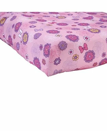 Disney Minnie Mouse Fluttery Friends 4 Piece Toddler Bed Set - Image 3