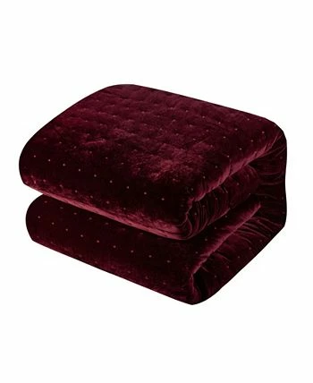 Chic Home Yna 3-Pc. King Velvet Comforter Set - Image 7